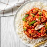 طريقة عمل دجاج فاهيتا مع الأرز