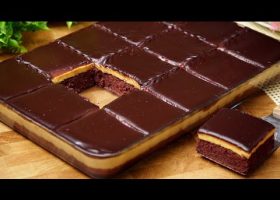 طريقة عمل كيكة بالشيكولاتة والكريمة