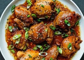 طريقة عمل دجاج مشوي بالتيرياكي صوص