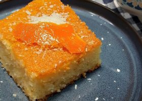 طريقة عمل كيكة الرواني باليوسفي