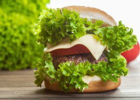 طريقة عمل برجر خس