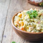 طريقة عمل سلطة بطاطس بالخضار والمايونيز