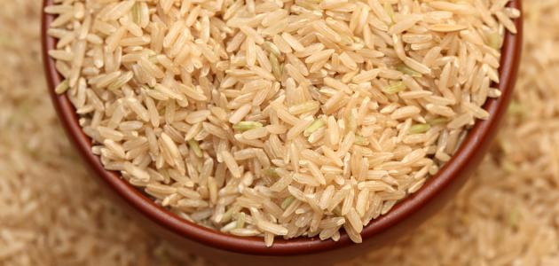 طريقة عمل الرز البني