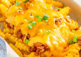 طريقة عمل تشيلي فرايز بالجبنة