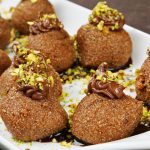 طريقة عمل حلى السميد البارد بالنسكافيه