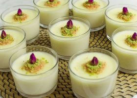 طريقة عمل مهلبية بالقشطة بنكهة المستكة