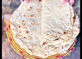 طريقة عمل خبز الطابون بالقمح