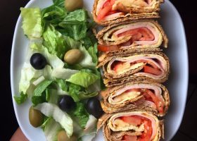 طريقة عمل  لفائف التيركي المدخن