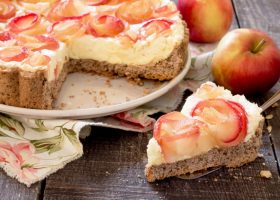 طريقة عمل كيكة التفاح الفرنسية