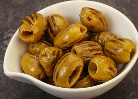 طريقة عمل زيتون مشوي