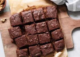 طريقة عمل البراونيز بزبدة الفول السوداني