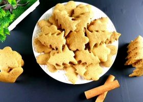 طريقة عمل بسكويت الزنجبيل والقرفة بالدبس