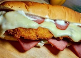 طريقة عمل ساندويش الكوردن بلو