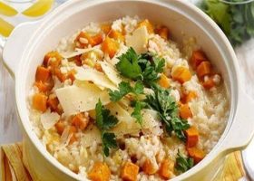 طريقة عمل روزيتو بالقرع والكريمة