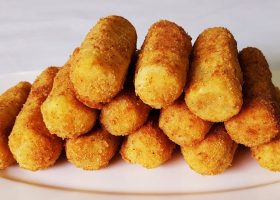 طريقة عمل البطاطس بالبقسماط و الكمون للرجيم