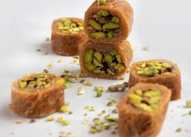 طريقة عمل المبرومة بالفستق