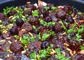 طريقة عمل كباب بالكرز حلبي