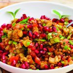 طريقة عمل سلطة الباذنجان والعدس