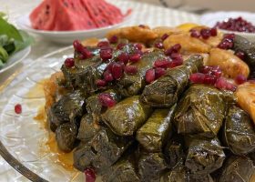 طريقة عمل فطيرة ورق العنب