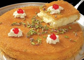 طريقة عمل قشطة الكنافة