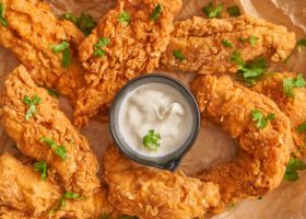 طريقة عمل أصابع الدجاج