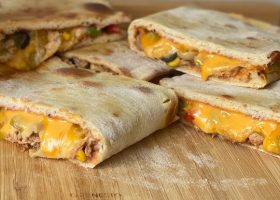 طريقة عمل ساندويش مقلوب تونسي