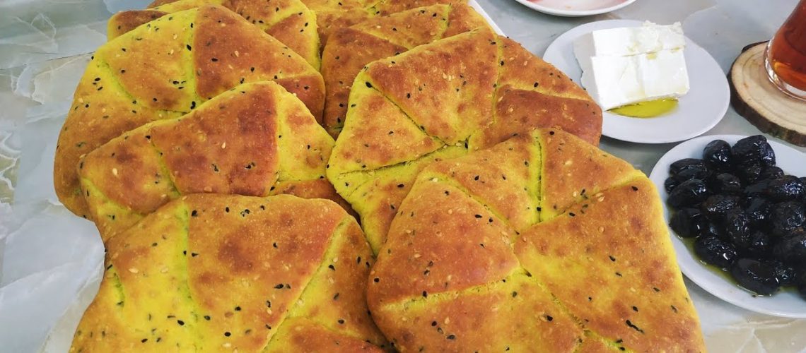 طريقة عمل خبز المسفن الفلسطيني