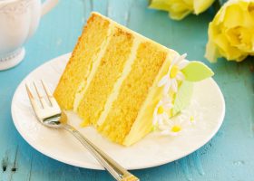 طريقة عمل كعكة شيفون الليمون