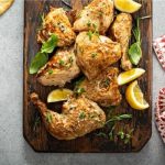طريقة عمل دجاج بالثوم والزعتر للرجيم