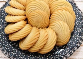 طريقة عمل بسكويت النشا التركي