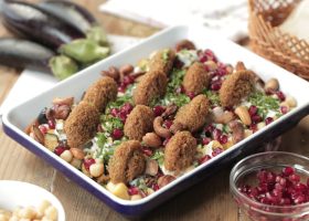 طريقة عمل فتة الفلافل