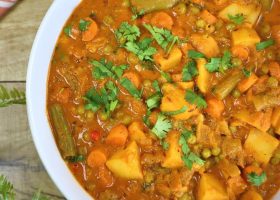 طريقة عمل صالونة الخضار