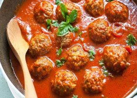 طريقة عمل كرات لحم مفروم للرجيم