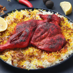 دجاج مظبي على الحجر