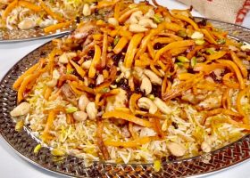 طريقة الرز البخاري الأفغاني
