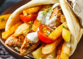 طريقة عمل شاورما يونانية