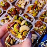 طريقة عمل حلى الفواكه بالمكسرات