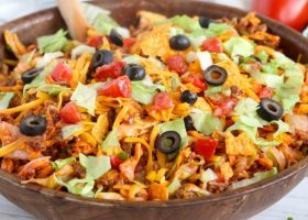 طريقة عمل سلطة الدوريتوس المكسيكية