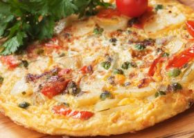 طريقة عمل أومليت مخبوز