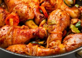 طريقة عمل طاجن الدجاج بالفرن