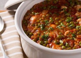 طريقة عمل إيدام البازيلاء بالدجاج والجزر للرجيم