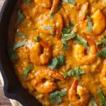 طريقة عمل روبيان بالكاري و كريمة الطهي