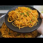 طريقة عمل مكرونة اسباجيتي بصوص الباربكيو