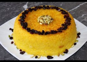 طريقة عمل قالب الأرز بالدجاج إيراني