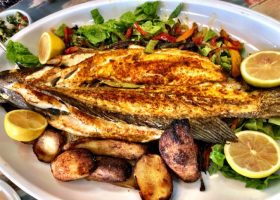 طريقة عمل السمك المسكوف بالفرن