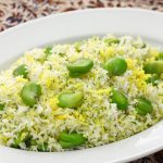 طريقة عمل الأرز بالفول الأخضر للرجيم