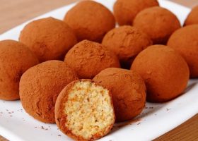 طريقة عمل كرات تيراميسو بالقهوة