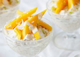 طريقة عمل بودينج الأرز بالفاكهة