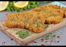 طريقة عمل اسكالوب الدجاج بالفرن