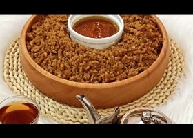 طريقة عمل فتة التمر السعودية